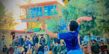 دشت قلعه اولوسواللیگیده قیش فصلی والیبال مسابقه‌لری باشلندی