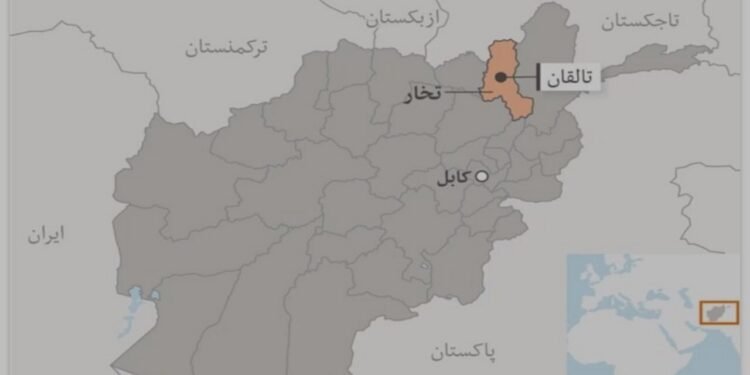 تخار نینگ فرخار تومنیده 4.3 بویوکلیگیده بیر زلزله یوز بېردی