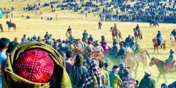 فاریاب اولوسواللیکلری آره‌سیده اوغلاق مسابقه‌سی بۉلیب اۉتدی