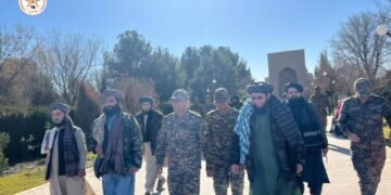 طالبان و اۉزبېکستان‌نینگ حربی هیات‌لری اوچره‌شگن