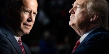 بایدن و ترامپ‌نینگ ینه بیر مراتبه رقابت‌لری انیق‌لندی