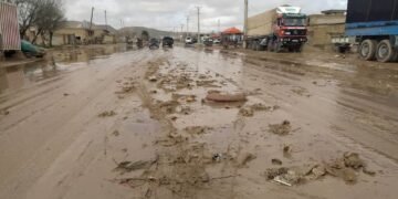 فاریاب ولایتیده‌گی سوو تاشقینی عاقبتیده بیر کیشی جان بېرگن