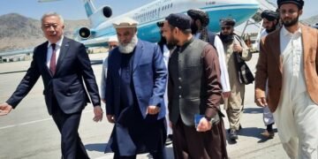 قزاقستان‌لیک رسمی بیر هیات کابل‌گه سفر قیلگن