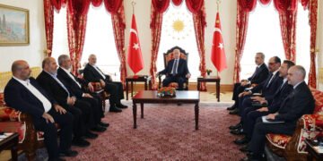 اردوغان اسماعیل هنیه بیلن اۉچره‌شدی