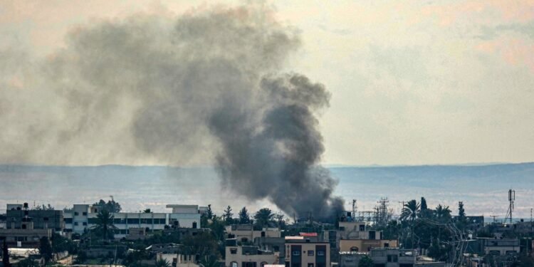 اسرائیل نینگ رفح گه اۉیوشتیرگن هجومی عاقبتیده ۲۲ فلسطین‌لیک اۉلگن