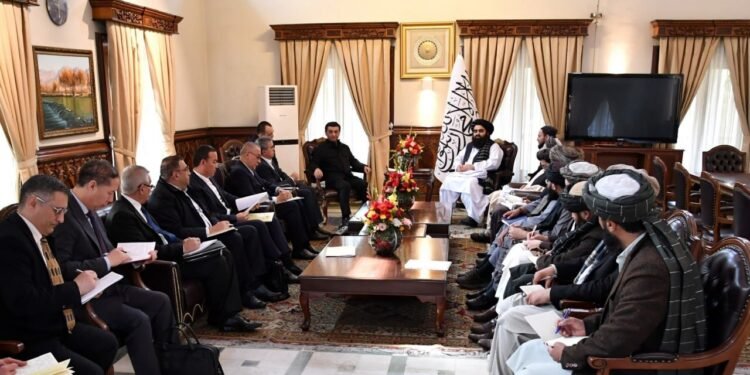 اۉزبېکستان افغانستان بیلن ۴۴ میلیون دالر ارزشگه اېگه سوداگرلیک شرطنامه امضالگن