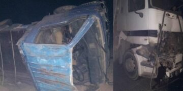 فراه ولایتیده یوز بېرگن ترافیکی حادثه‌ده ایکی کیشی اۉلیب و یره‌لندی