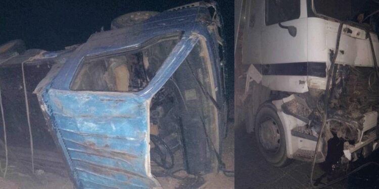 فراه ولایتیده یوز بېرگن ترافیکی حادثه‌ده ایکی کیشی اۉلیب و یره‌لندی