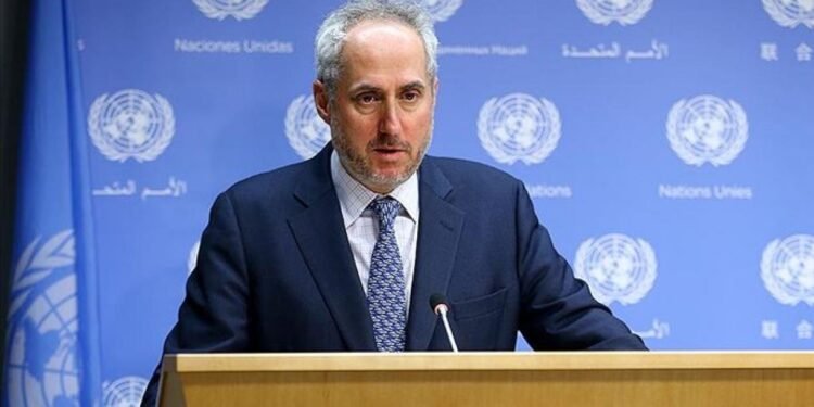 استفان دوجاریک: دوحه ییغینیده انسان حقلری باره‌سیده بحث اېتیله‌دی