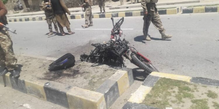 بدخشانده پارتلش عاقبتیده کمیده ۹ طالبان اعضاسی اۉلیب و یرهلنگن