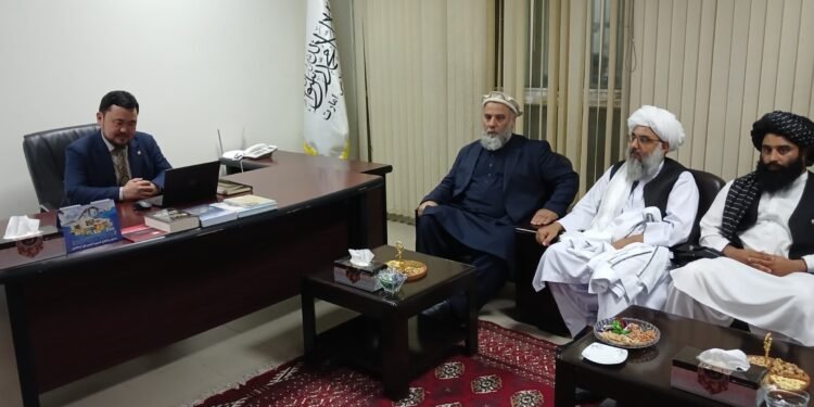 افغانستان‌ده قزاقستان سوداگرلیک اویی آچیلدی