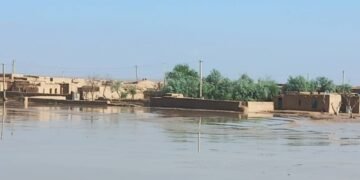 فاریاب‌ده سوو تاشقینی عاقبتیده یقین ۵۰ کیشی جان بېرگن