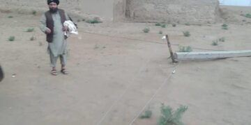 جوزجان‌ده برق پایه‌سی قوله‌شی عاقبتیده بیر کیشی جان بېرگن