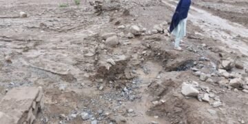 افغانستان‌ده ۱۰ مینگ هکتار ایکینچیلیک ییرلری سوو تاشقینی باعث تخریب اېتیلگن