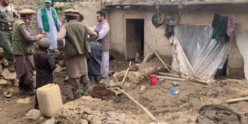 بدخشان‌ده ییر سیلجیشی؛ ایکی کیشی اۉلیب و آلتی کیشی یره‌لندی