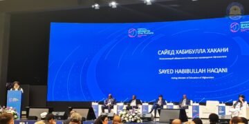 طالبان معارف وزیری افغانستان معارف بۉلیمیده جهان‌دن یاردم سۉره‌دی