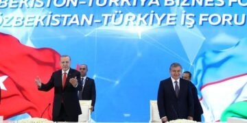 ترکیه و اۉزبېکستان بیربیراولری بیلن سوداگرلیک حجم‌نی آشیریش‌ یۉللرینی قیدیرماقده