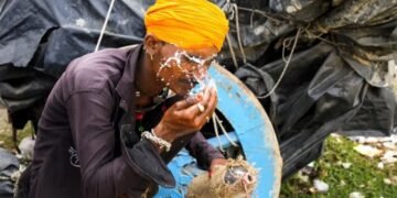 هندوستان‌ده هوا وضعیتی اۉلیملی درجه‌ده ایسیق بۉلگن