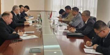 افغانستان قوشنی مملکتلری تشقی ایشلر وزیرلرینی کیله‌سی ییغینی عشق‌آباد بۉلیب اوته‌دی