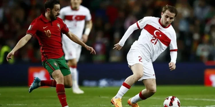 یورو ۲۰۲۴ اویینلری؛ ترکیه پرتگال برابریده مغلوب بۉلدی