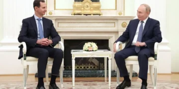 مسکوده پوتین بیلن اسد اوچره‌شگن