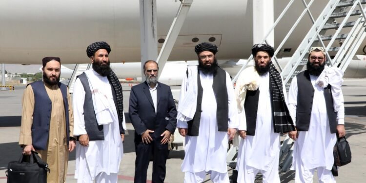 طالبان باش وزیری اۉرین باسری ایران مملکتیگه سفر قیلدی