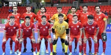 افغانستان فوتسال جماعه‌سی بو کیچه مراکش برابریده اۉینه‌یدی