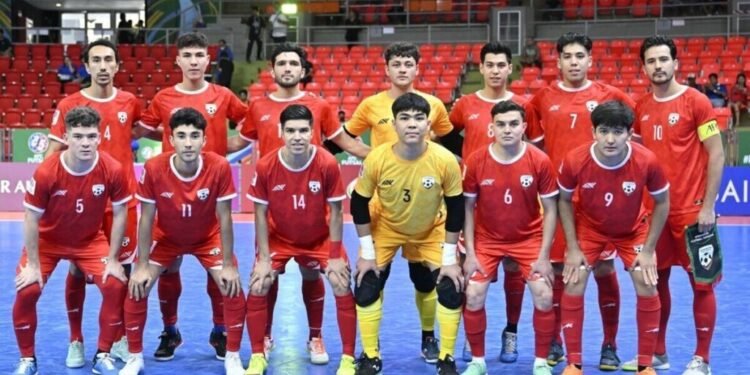 افغانستان فوتسال جماعه‌سی بو کیچه مراکش برابریده اۉینه‌یدی