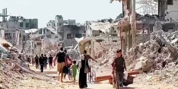 غزه‌ده کمیده ۶۰ انسان‌ جسدی تاپیلگن