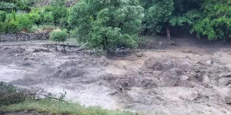 ایریم ولایتلرده صادر بۉلگن سوو تاشقینلری جانی قربان‌لیکلرگه هم باعث بۉلگن