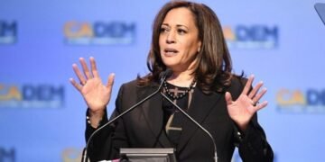 کاملا هریس امریکا جمهورلیک ریاست سیلاوی‌ده کاندیدلیگینی اعلام قیلدی