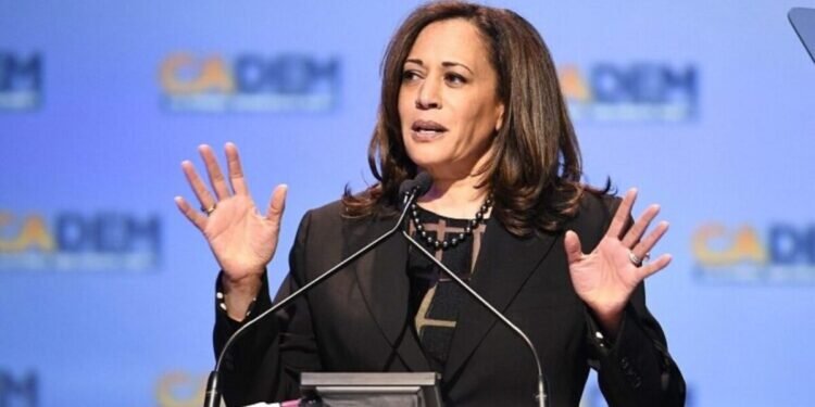 کاملا هریس امریکا جمهورلیک ریاست سیلاوی‌ده کاندیدلیگینی اعلام قیلدی