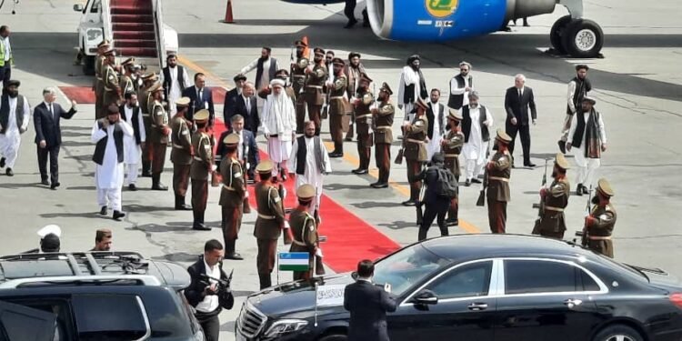 اۉزبېکستان باش وزیری عبدالله عارفاف کابل کېلدی