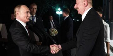 ولادیمیر پوتین آذربایجان‌گه سفر قیلگن