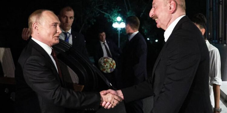 ولادیمیر پوتین آذربایجانگه سفر قیلگن