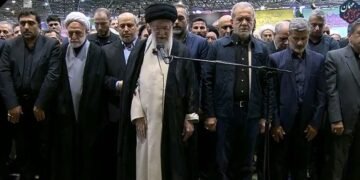 اسماعیل هنیه نینگ جنازه نمازی تهران‌ده اۉقیلدی