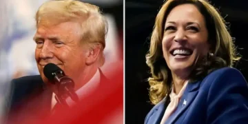 امریکاده سیلاوچیلر نینگ قولب-قوتلشی بوییچه ترامپ هریس‌دن آرتگه قالدی