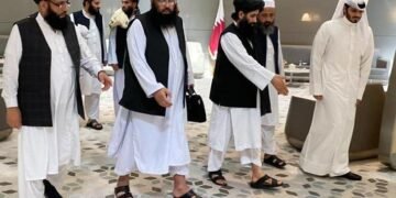 طالبان باش وزیری نینگ سیاسی اۉرین باسری قطرگه سفر قیلگن