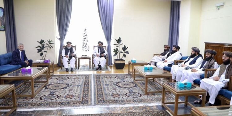 طالبان باش وزیری اۉرین باسری اۉزبېکستانگه سفر قیلدی