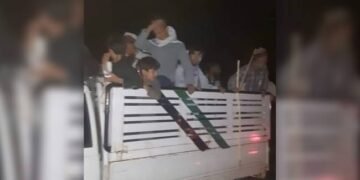 تخارده طالبان کوچلری و اهالی آره‌سیده جنجل تورگن