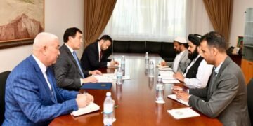 طالبان ایلچیسی قزاقستان تامانیدن قبول قیلینگن