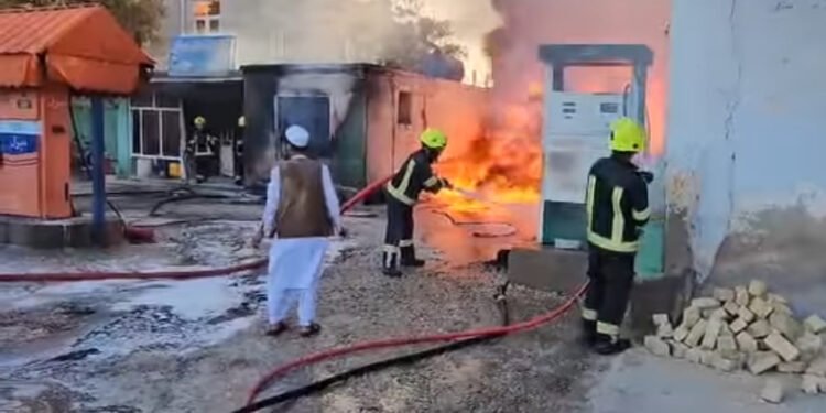 شبرغان شهریده یانغین یوز بېردی