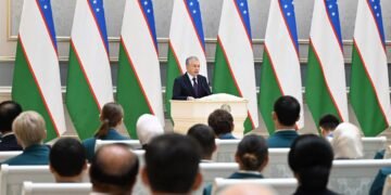 اۉزبېکستان جمهور باشلیغی المپیک اۉیین‌لریده بو مملکت نامی‌دن مدال آلگن سپورتچی‌لر بیلن اوچره‌شدی