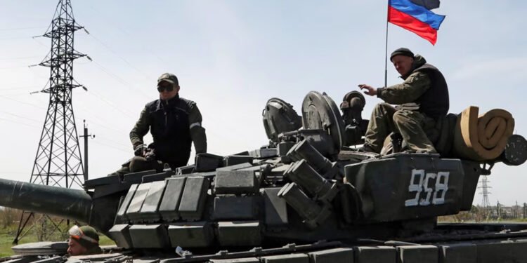 روسیه‌لیک کوچلر اوکراین‌ شهرلریدن بیرینی باسیب آلدی