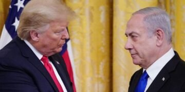 ترامپ اسراییل باش وزیری‌دن غزه اوروش‌نی یکونلنتیریشینی سۉره‌گن