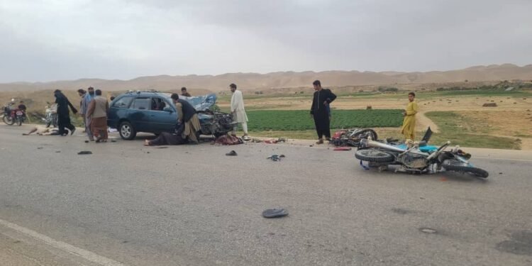 فاریاب‌ده ترافیکی حادثه؛ بیر کیشی جان بېرگن و ایکی کیشی یره‌لنگن