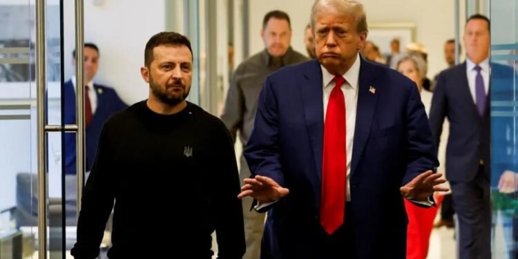 ترامپ جمهور باشلیغ بۉلگنده اوکراین اوروشی تۉختهتیشینی ینه بیربار تاکیدلدی