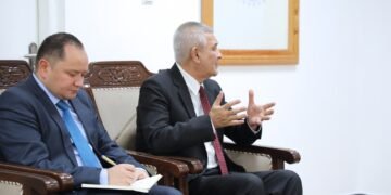 اۉزبېکستان ایلچیسی یادگارخواجه شادمانوف ماموریتی یکونلنگن