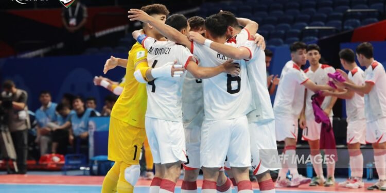 افغانستان فوتسال جماعه‌سی آرجنتاین برابریده مغلوب بۉلدی