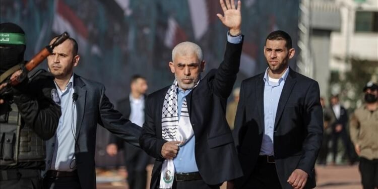 امریکا یحیی سنوار شامل حماس ییتکچی‌لریگه عیب‌لاو اعلام قیلدی